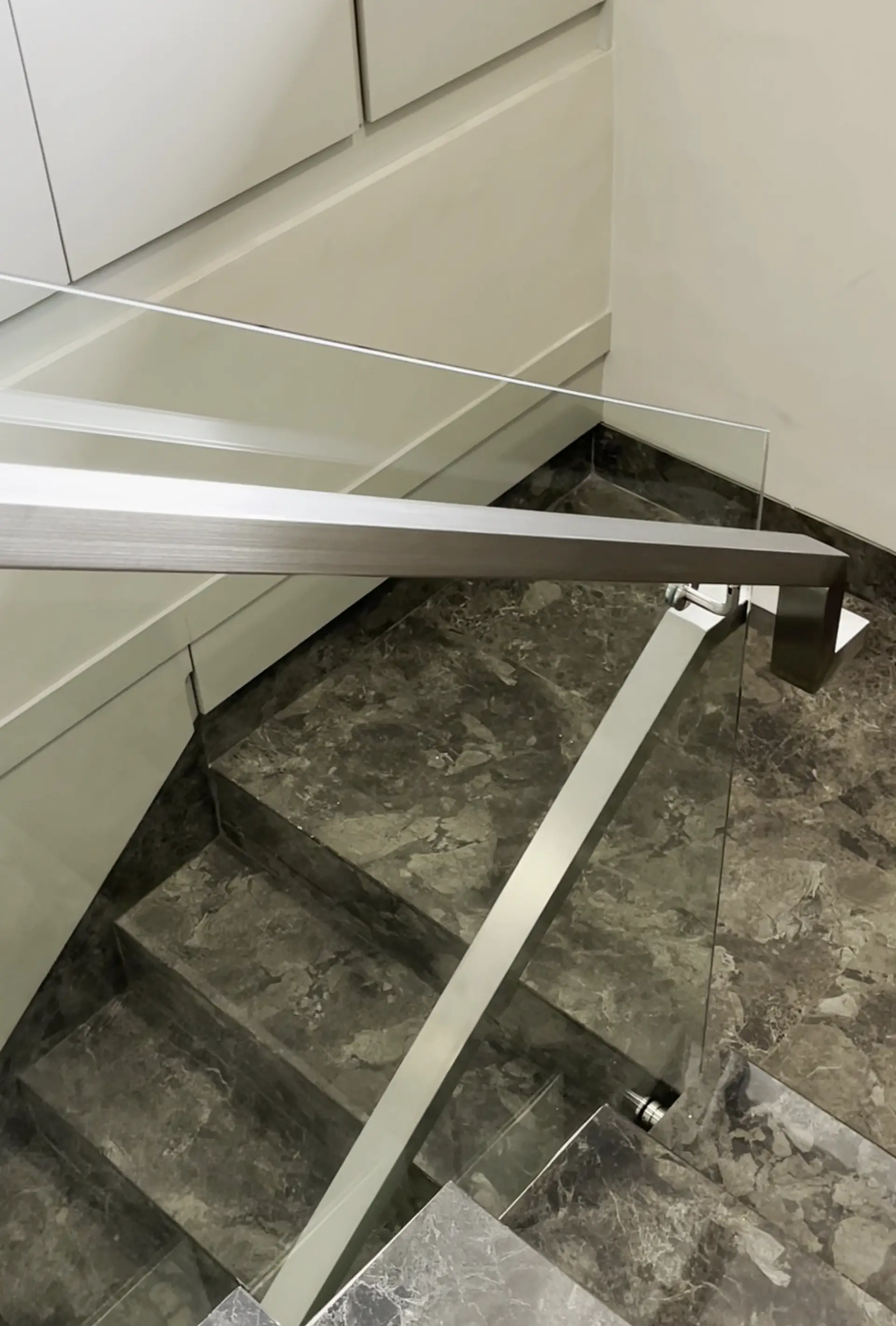 Tempered Glass Stair Railing